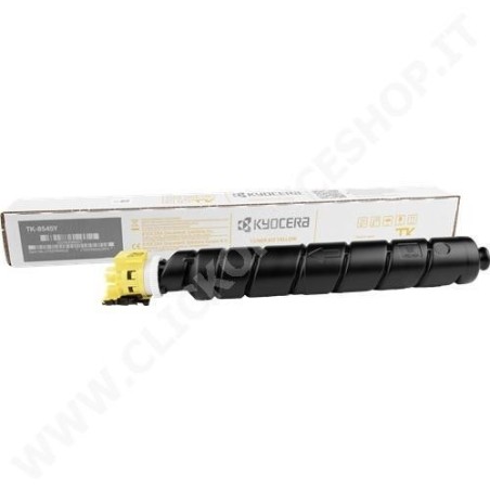 TONER ORIGINALE KYOCERA 1T02YMANL0 TK8545Y TK-8545Y TASKALFA 4054CI GIALLO
