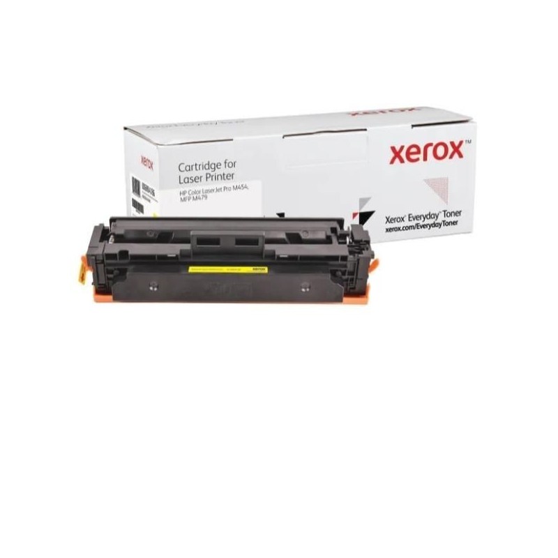 TONER ORIGINALE XEROX EVERYDAY 006R04186 HP LASERJET 415A W2032A Pro M454 M479 GIALLO