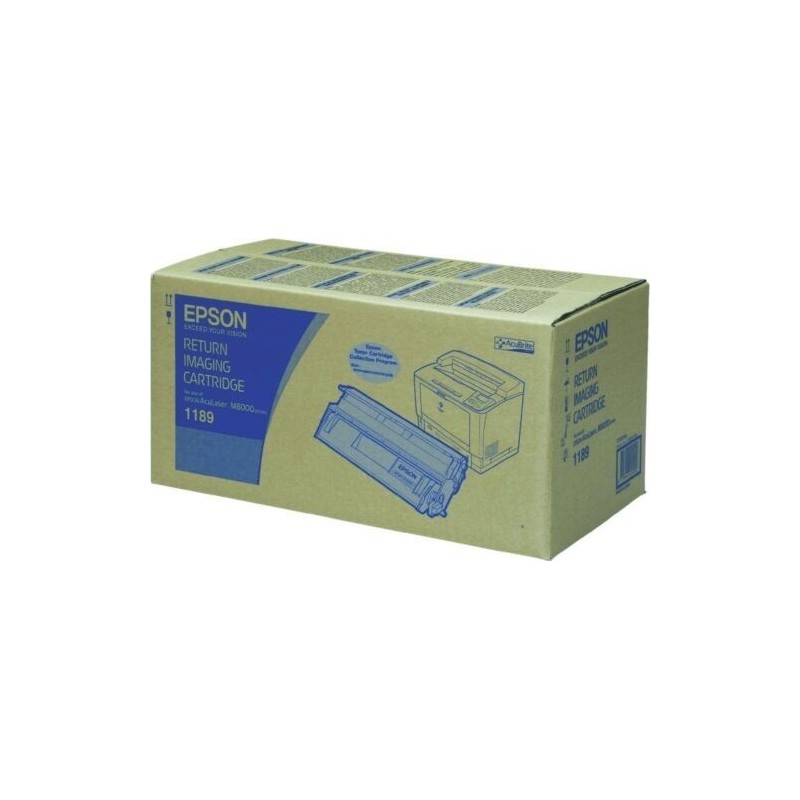 TONER ORIGINALE EPSON C13S051188 NERO Aculaser M8000 C13S051189