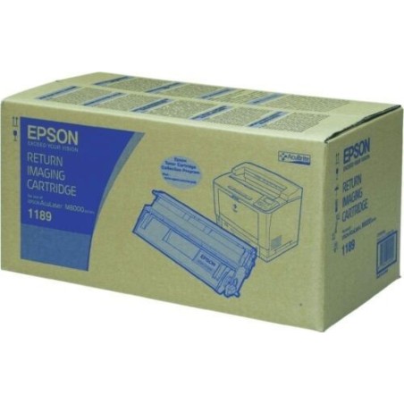 TONER ORIGINALE EPSON C13S051188 NERO Aculaser M8000 C13S051189