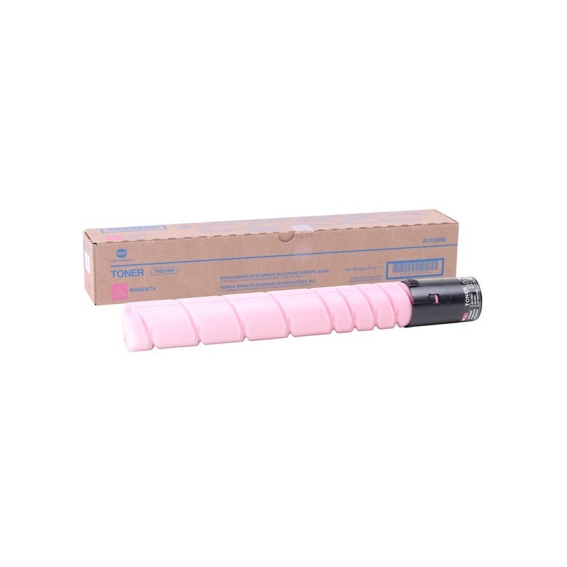 TONER ORIGINALE KONICA MINOLTA MAGENTA TN319 TN-319M A11G350 BIZHUB C360