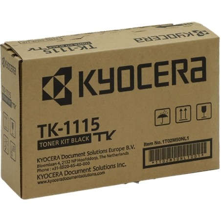 TONER ORIGINALE KYOCERA FS 1041 1T02M50NL0 TK-1115 NERO 1.6K