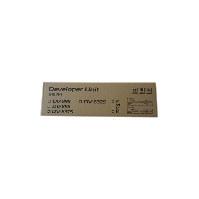 UNITA DI SVILUPPO DEVELOPER ORIGINALE KYOCERA MITA TASKalfa 2550 DV-8315Y DV8315Y GIALLO 302MV93022