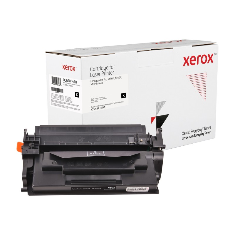 TONER ORIGINALE XEROX EVERYDAY 006R04418 HP LASERJET CF259A 59A PRO M304 M404 MFP 428dw 3K NERO CON CHIP