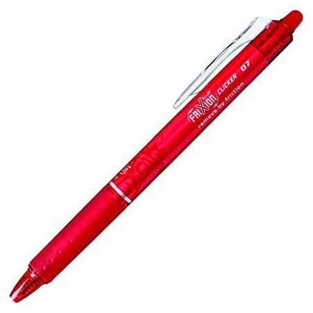 PENNA EVIDENZIATORE CANCELLABILE RETRATTILE PILOT FRIXION CLICKER BLRT-FR7-R ROSSO
