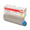 TONER ORIGINALE OKI C5800 C5900 C5550MFP 43324421 GIALLO 6K
