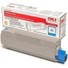 TONER ORIGINALE OKI C5800 C5900 C5550MFP 43324423 CIANO 6K