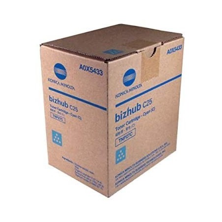 TONER ORIGINALE KONICA MINOLTA TNP-27C A0X5453 CIANO Bizhub C25