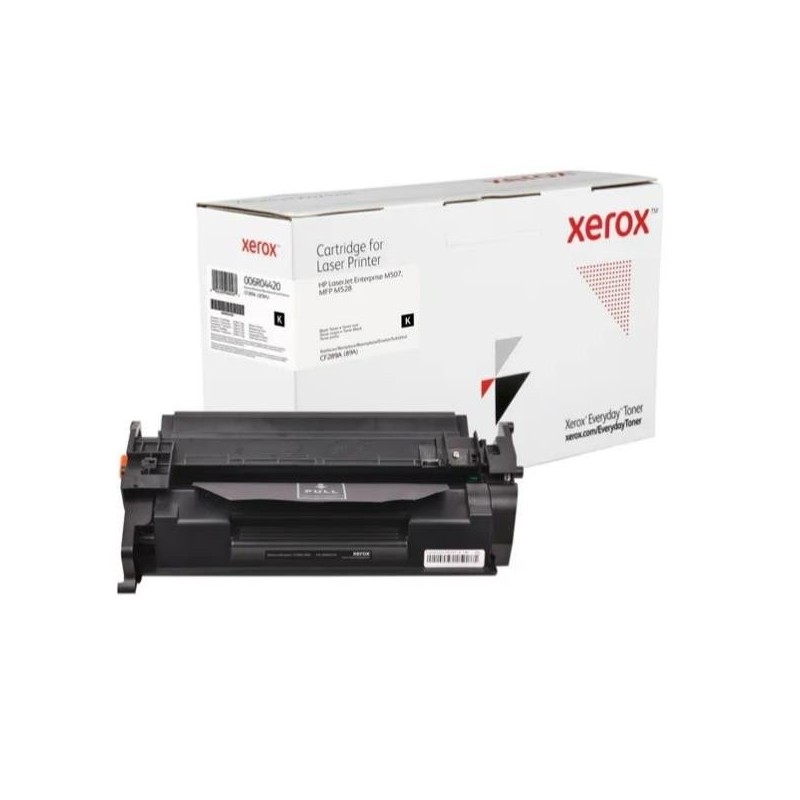 TONER ORIGINALE XEROX EVERYDAY 006R04420 HP CF289A 89A CON CHIP Enterprise M507x NERO 5K E52645DN