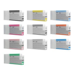 CARTUCCIA COMPATIBILE PIGMENTATO EPSON C13T596800 T5968 NERO OPACO CHIARO STYLUS PRO 7700