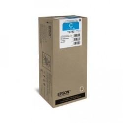CARTUCCIA ORIGINALE EPSON C13T974200 T9742 WorkForce PRO WF869 CIANO