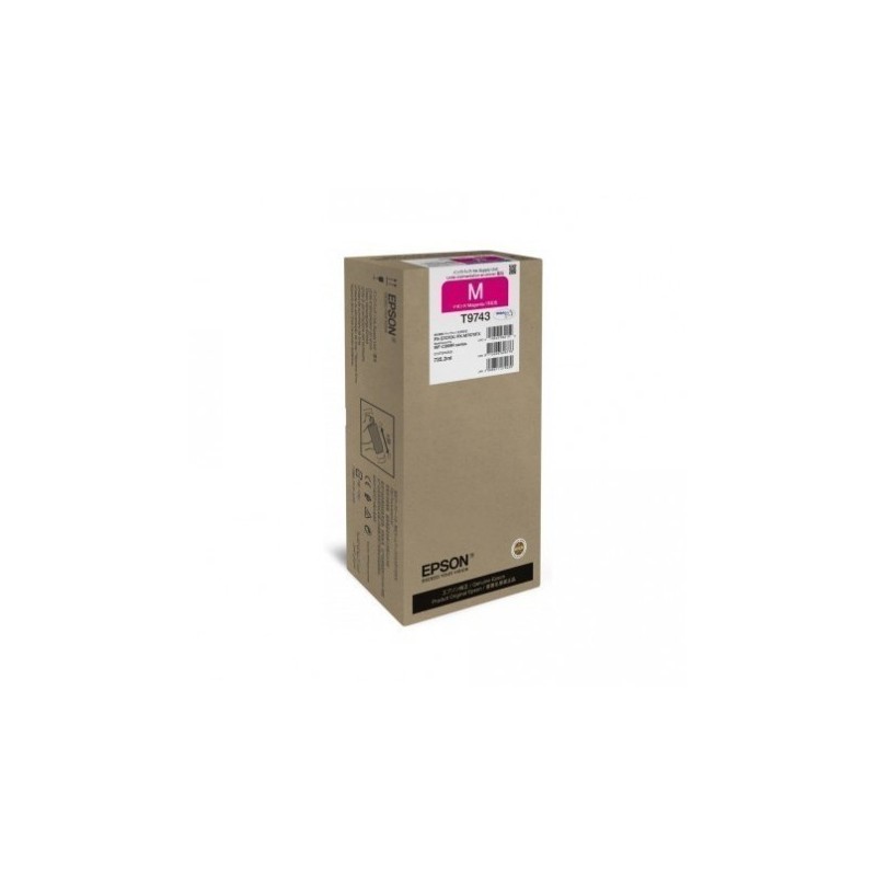 CARTUCCIA ORIGINALE EPSON C13T974300 T9743 WorkForce PRO WF869 MAGENTA