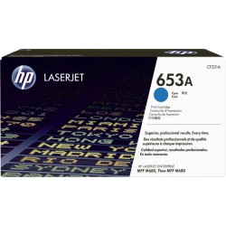 TONER ORIGINALE HP LaserJet Enterprise Flow M680 CF321A 653A CIANO