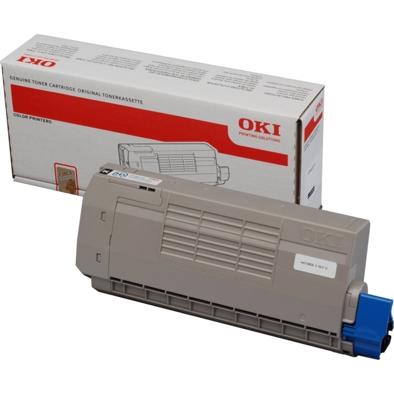 TONER ORIGINALE OKI 44318608 C710 C711 NERO 11K