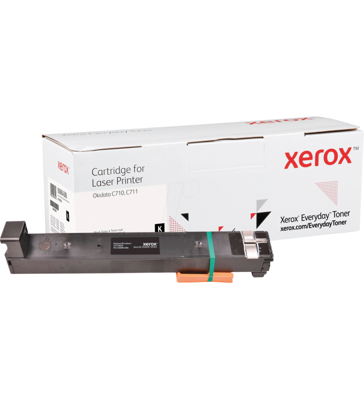 TONER ORIGINALE XEROX EVERYDAY 006R04286 OKI C710 C711 NERO 11K