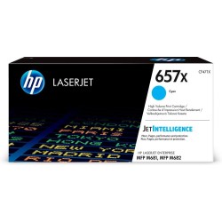 TONER ORIGINALE HP CF471X CIANO 657X LJ Enterprise M681 M682