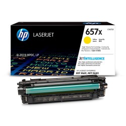 TONER ORIGINALE HP CF472X GIALLO 657X LJ Enterprise M681 M682