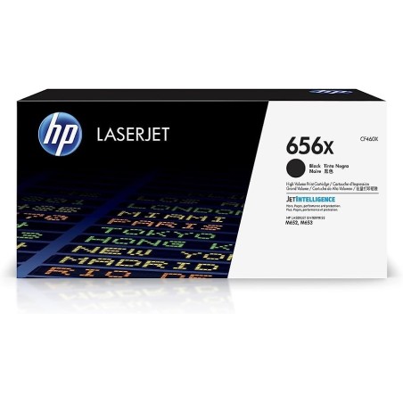 TONER ORIGINALE HP CF460X NERO 656X LJ Enterprise M652 M653