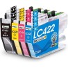 CARTUCCIA COMPATIBILE BROTHER LC422XLY LC-422XL GIALLO MFC-J5340DW