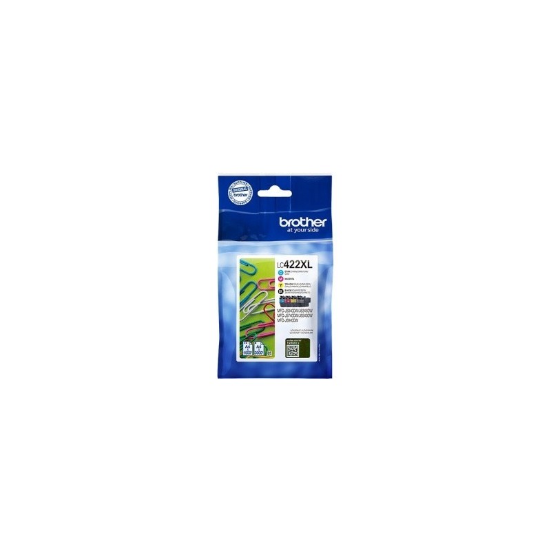 MULTIPACK ORIGINALE BROTHER LC422XLVAL LC-422XL VAL BKCYM MFC-J5340DW