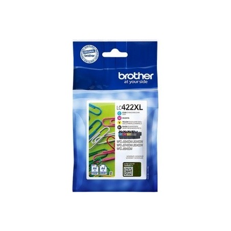 MULTIPACK ORIGINALE BROTHER LC422XLVAL LC-422XL VAL BKCYM MFC-J5340DW