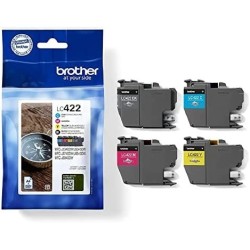MULTIPACK 4PZ CARTUCCIA ORIGINALE BROTHER LC422VAL LC-422 BKCYM MFC-J5340DW