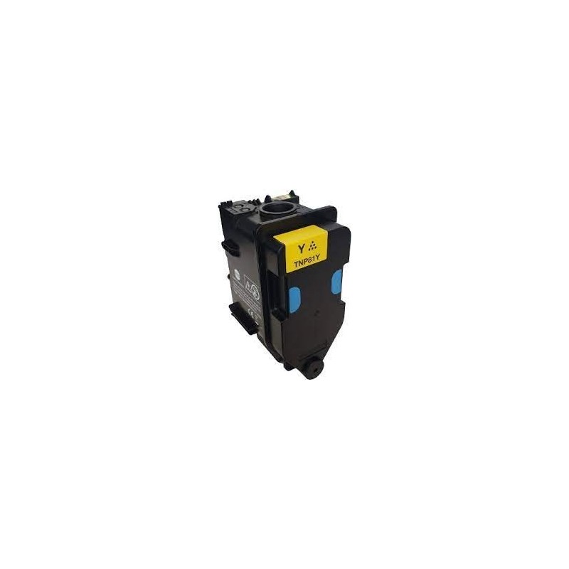 TONER COMPATIBILE KONICA MINOLTA AAJW251 TNP-81Y GIALLO BIZHUB C3300i C3320 C 3350 C4000i