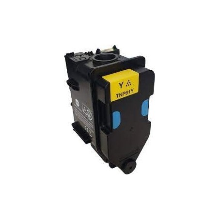 TONER COMPATIBILE KONICA MINOLTA AAJW251 TNP-81Y GIALLO BIZHUB C3300i C3320 C 3350 C4000i