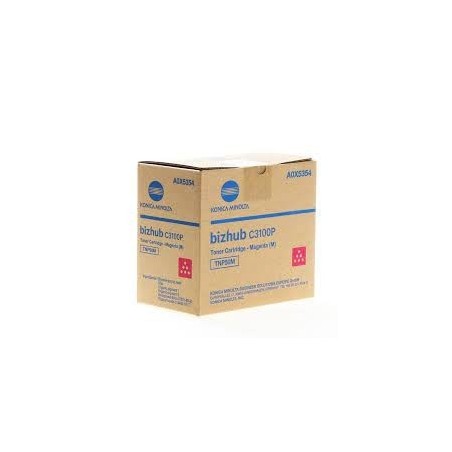 TONER ORIGINALE KONICA MINOLTA A0X5354 TNP50M TNP-50M MAGENTA BIXHUB C3100P