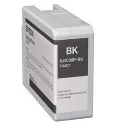 CARTUCCIA ORIGINALE EPSON NERO C13T44C140 SJIC36P NERO COLORWORKS C6000 C6500