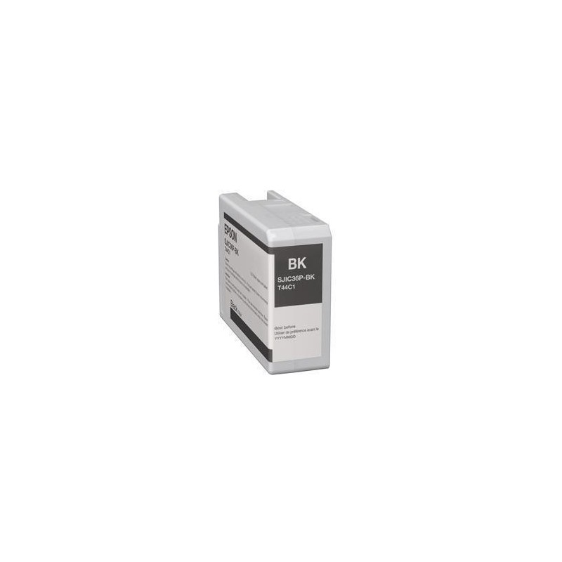 CARTUCCIA ORIGINALE EPSON NERO C13T44C140 SJIC36P NERO COLORWORKS C6000 C6500