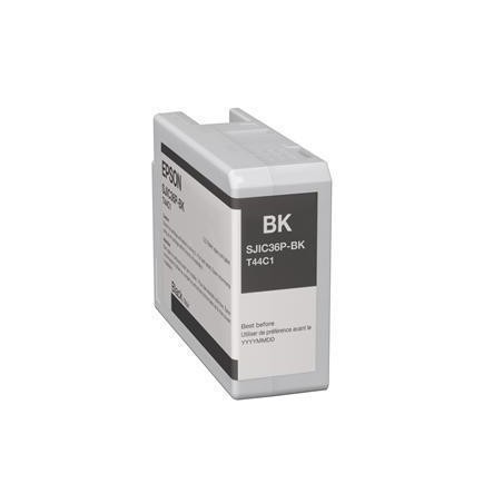 CARTUCCIA ORIGINALE EPSON NERO C13T44C140 SJIC36P NERO COLORWORKS C6000 C6500