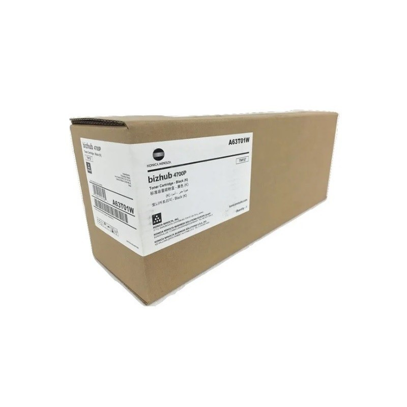 TONER ORIGINALE KONICA MINOLTA TNP37 A63T01W NERO BIZHUB 4700P