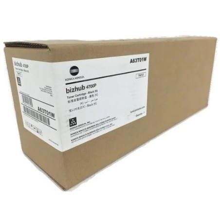 TONER ORIGINALE KONICA MINOLTA TNP37 A63T01W NERO BIZHUB 4700P