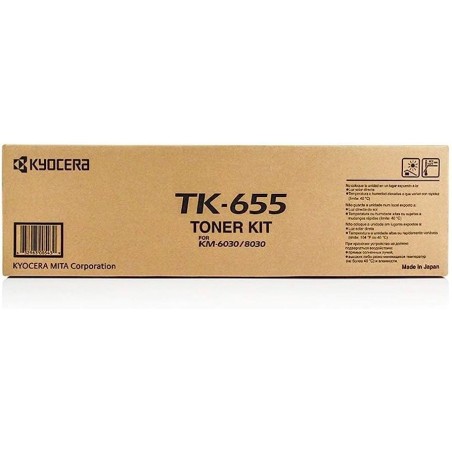 TONER ORIGINALE KYOCERA KM6000 1T02FB0EU0 TK655 NERO 47K