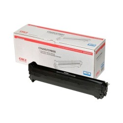 GRUPPO TAMBURO ORIGINALE OKI C9655 C9650 C9850 C9600 C9800 42918107 CIANO 30K