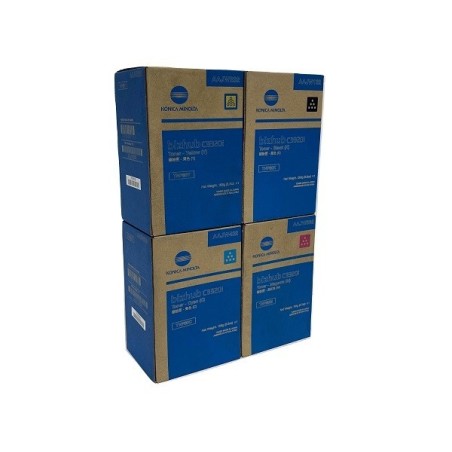 TONER ORIGINALE KONICA MINOLTA TNP80C AAJW452 CIANO 9K Bizhub C3320i