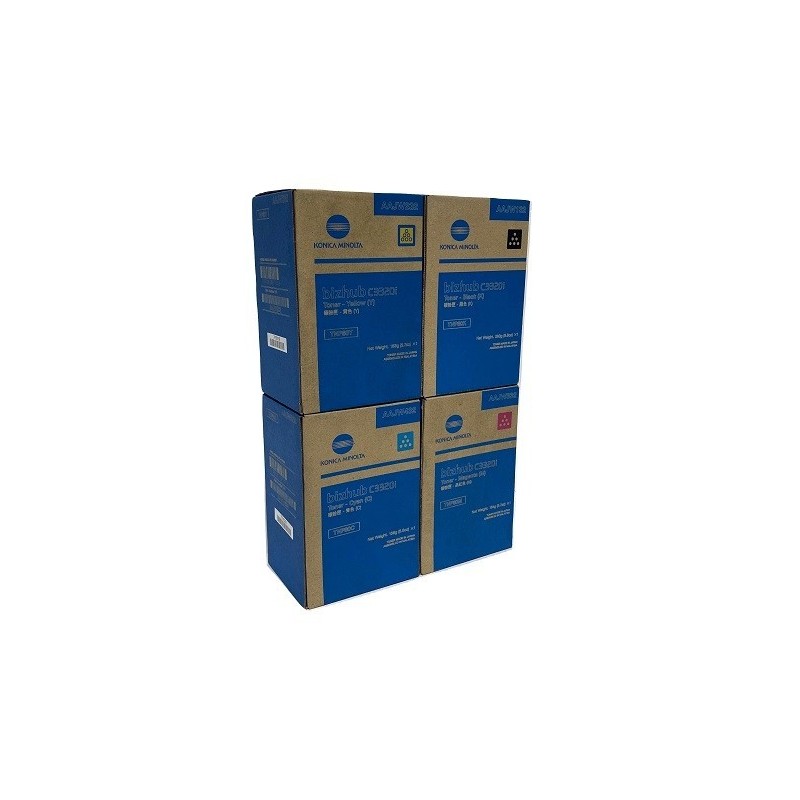 TONER ORIGINALE KONICA MINOLTA TNP80M MAGENTA AAJW352 9K Bizhub C3320i