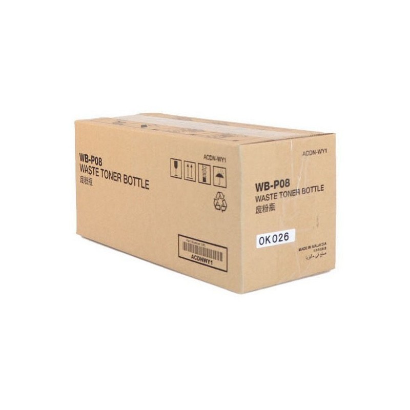 VASCHETTA RECUPERO TONER ORIGINALE KONICA MINOLTA TNP79K TNP80K ACDNWY1 WB-P08 Bizhub C3320i C3350i C4050i