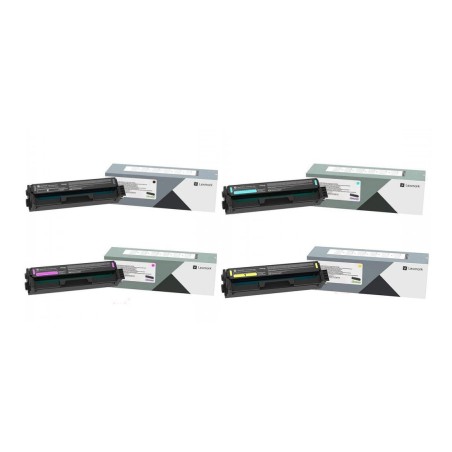 TONER ORIGINALE LEXMARK GIALLO 20N20Y0 CS331 CS431 CX331 CX431 1,5K