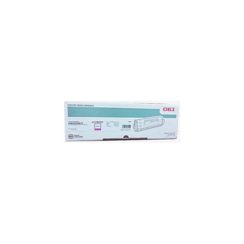 TONER ORIGINALE OKI 45862820 MAGENTA ES8453 ES8473