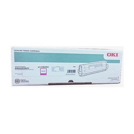 TONER ORIGINALE OKI 45862820 MAGENTA ES8453 ES8473