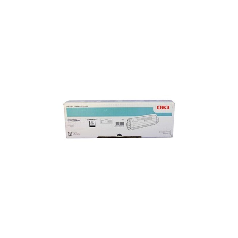 TONER ORIGINALE OKI 45862822 NERO ES8453 ES8473 MFP