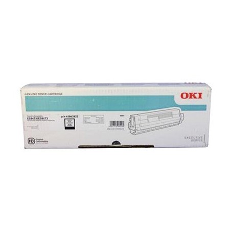 TONER ORIGINALE OKI 45862822 NERO ES8453 ES8473 MFP