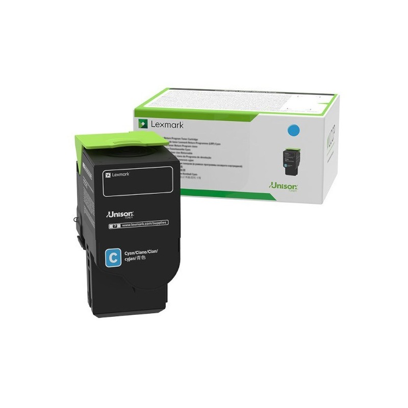 TONER ORIGINALE LEXMARK 24B7182 XC2240 XC4240 CIANO 6K