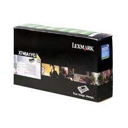 TONER ORIGINALE LEXMARK X746 X748 X746A1YG GIALLO 7K