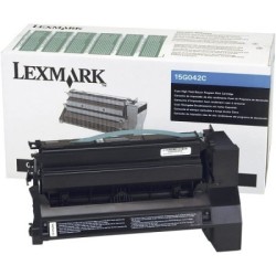TONER ORIGINALE LEXMARK C752 X752 CIANO 15G042C