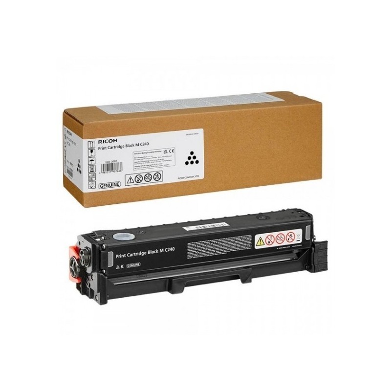 TONER ORIGINALE RICOH M C240FW PC200W NERO 408451 4,5K