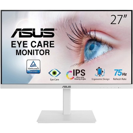 MONITOR LED ASUS VA24DQ 27" IPS FullHD 1080p 75Hz FreeSync Altoparlanti integrati