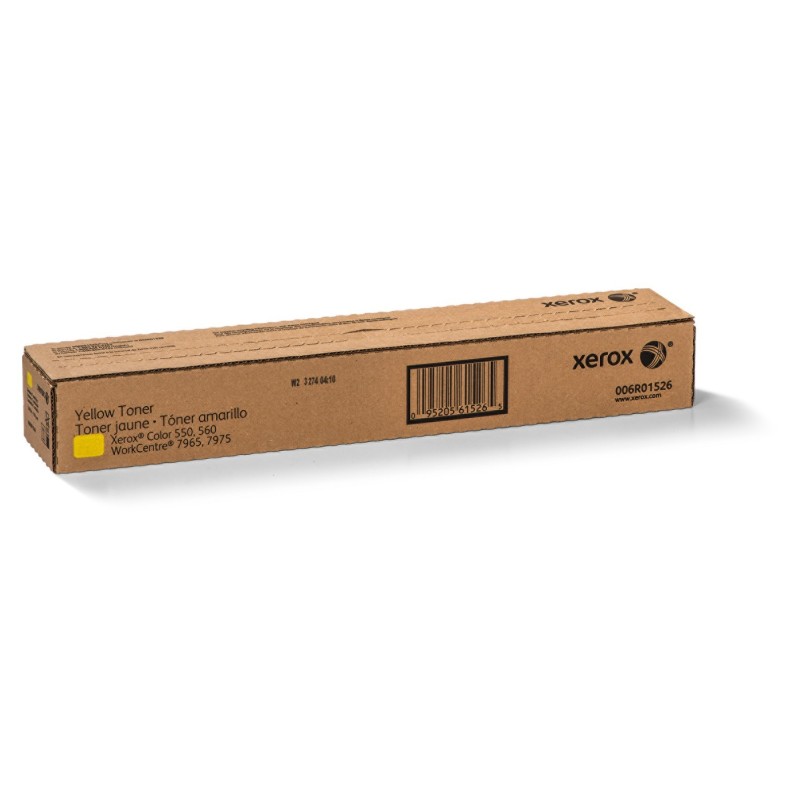 TONER ORIGINALE XEROX COLOR 550 560 570 006R01526 GIALLO